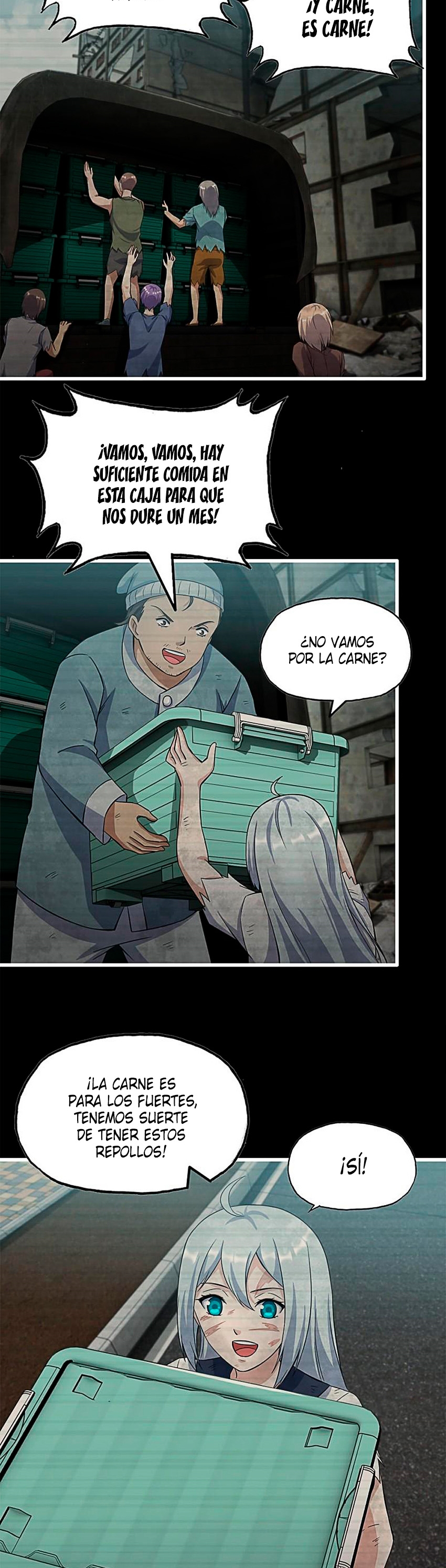 I Am Carrying Gold From The Post-Apocalyptic World Capítulo 502 - Página 3 en español