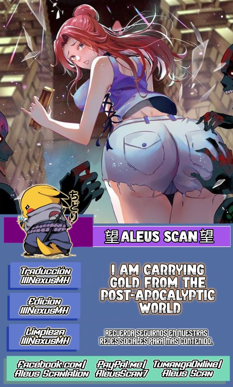I Am Carrying Gold From The Post-Apocalyptic World Capítulo 52 - Página 1 en español