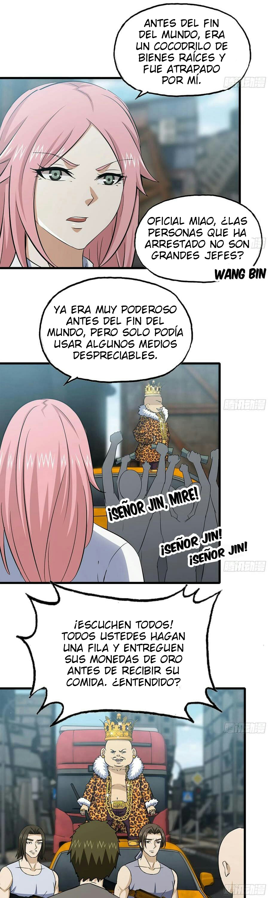 I Am Carrying Gold From The Post-Apocalyptic World Capítulo 64 - Página 4 en español