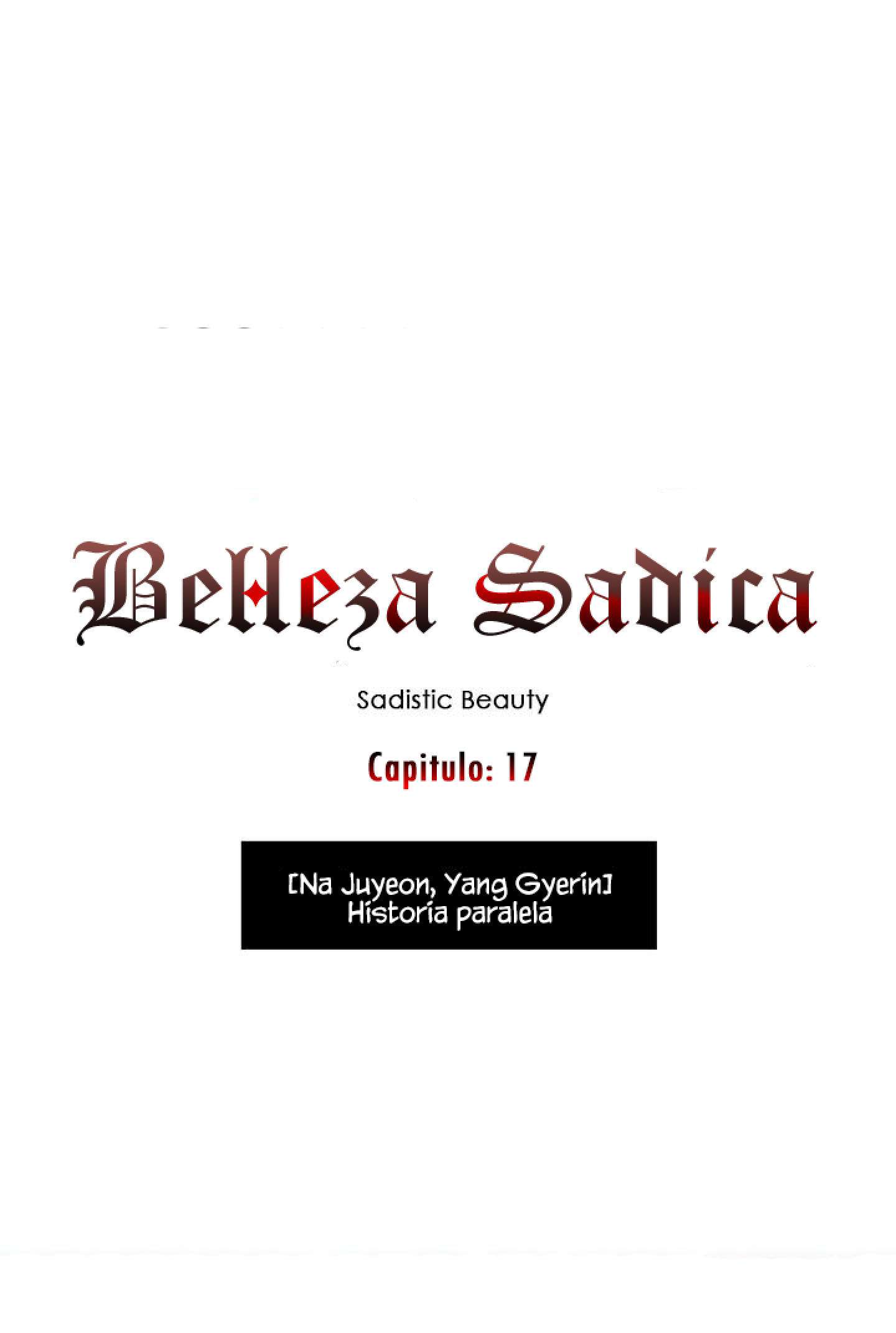 Sadistic Beauty side story A Capítulo 17 - Página 5 en español