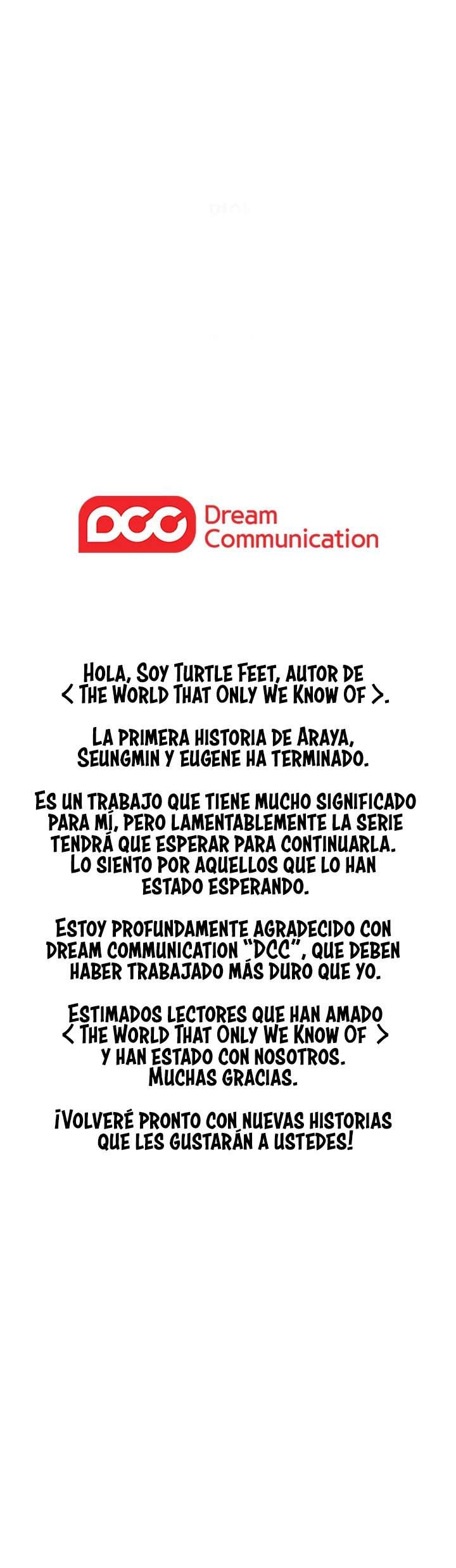 The World That Only We Know Of Capítulo 16 - Página 27 en español