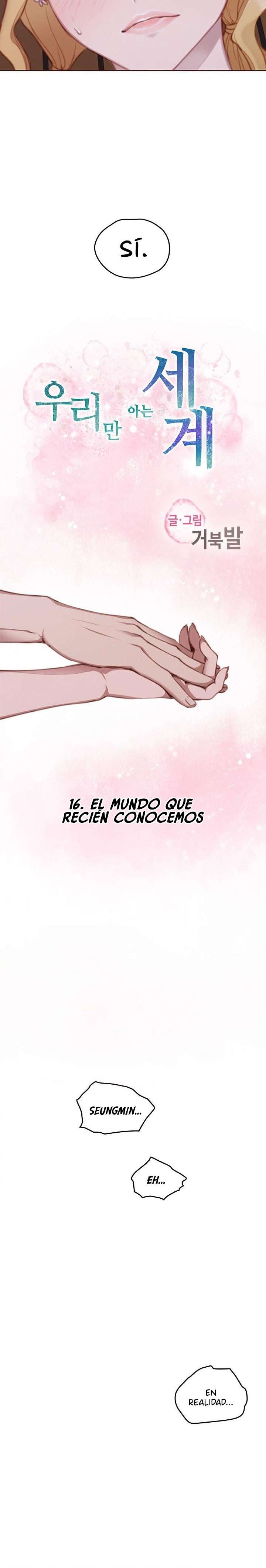 The World That Only We Know Of Capítulo 16 - Página 3 en español