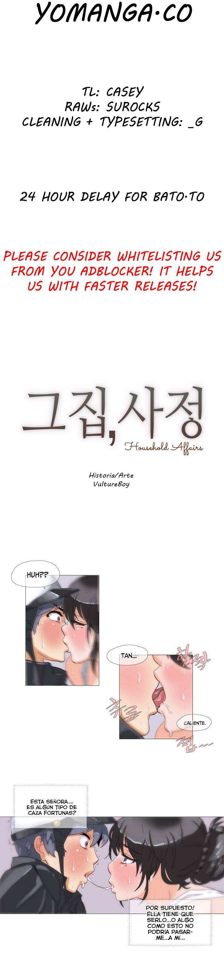 Household Affairs Capítulo 1 - Página 3 en español