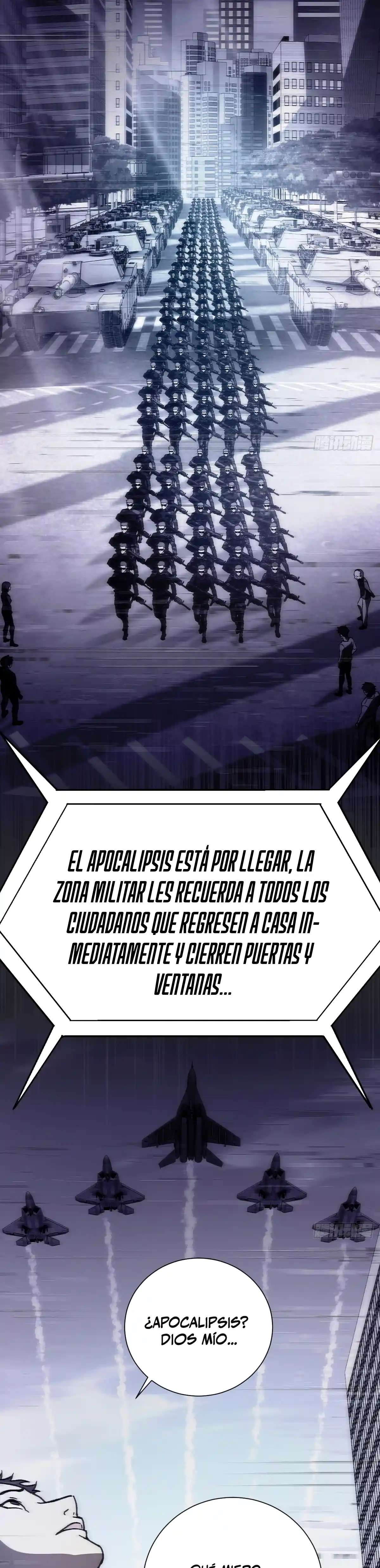 ¡El descenso de la anomalía! Iniciando como un NPC en el fin del Mundo Capítulo 1 - Página 25 en español