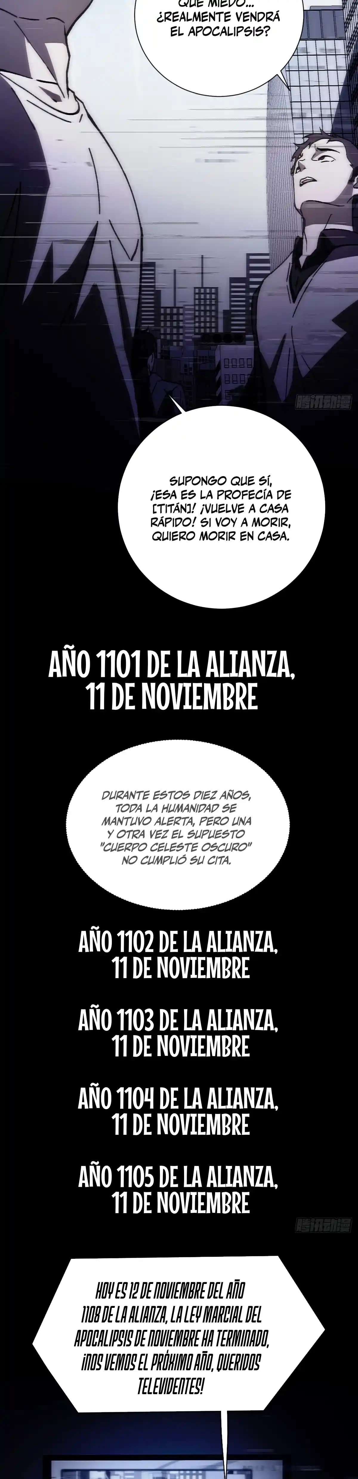 ¡El descenso de la anomalía! Iniciando como un NPC en el fin del Mundo Capítulo 1 - Página 26 en español