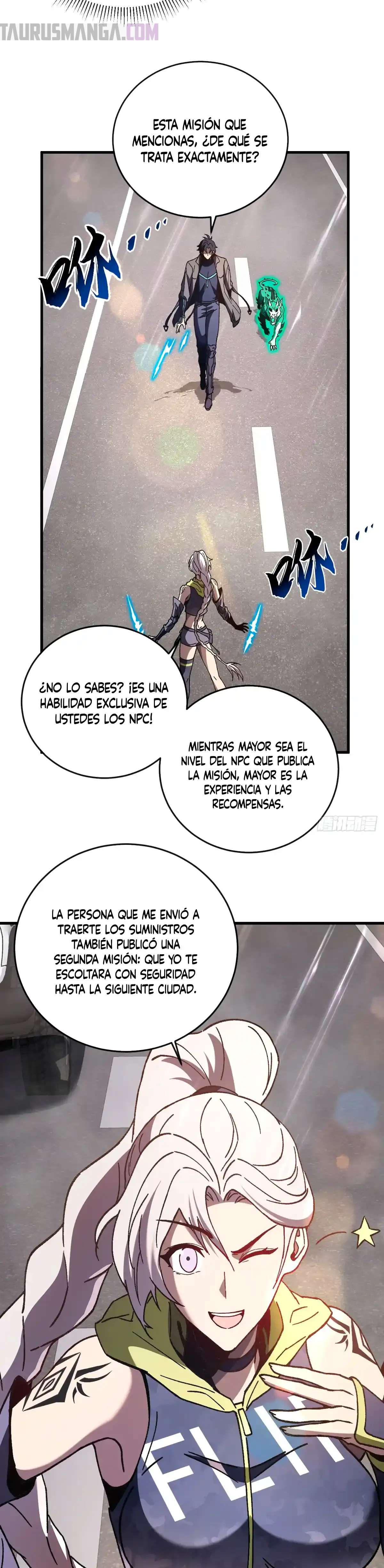 ¡El descenso de la anomalía! Iniciando como un NPC en el fin del Mundo Capítulo 23 - Página 23 en español