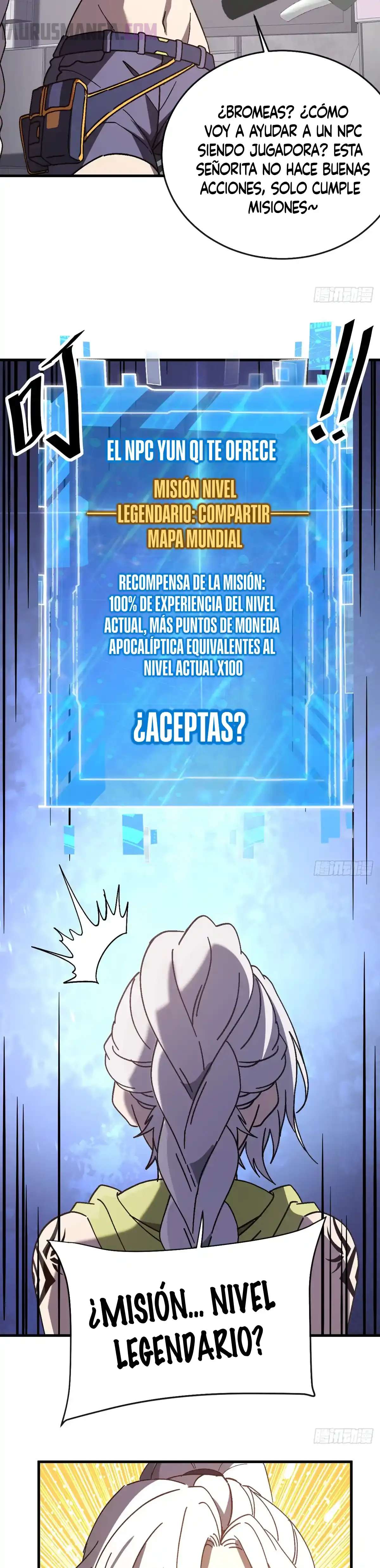 ¡El descenso de la anomalía! Iniciando como un NPC en el fin del Mundo Capítulo 24 - Página 26 en español