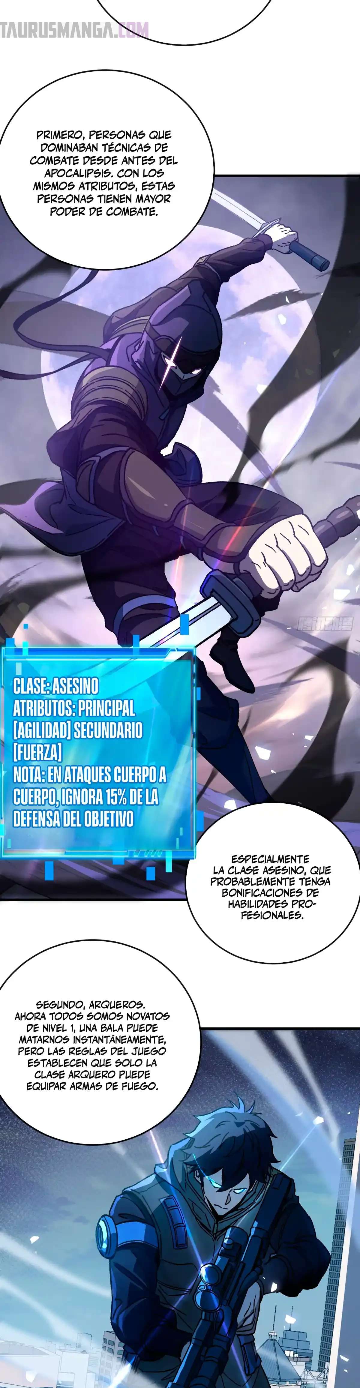 ¡El descenso de la anomalía! Iniciando como un NPC en el fin del Mundo Capítulo 7 - Página 26 en español