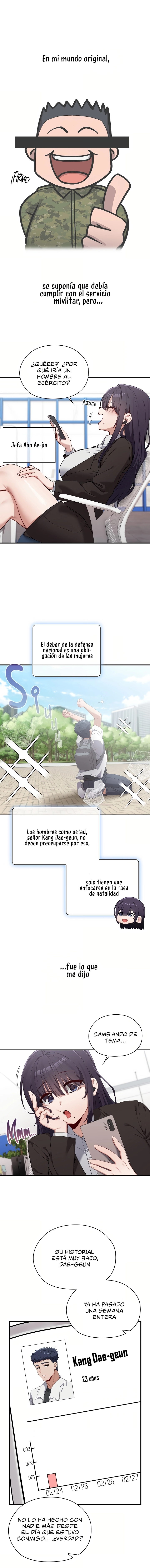 ¡No hay suficientes hombres! Capítulo 2 - Página 7 en español