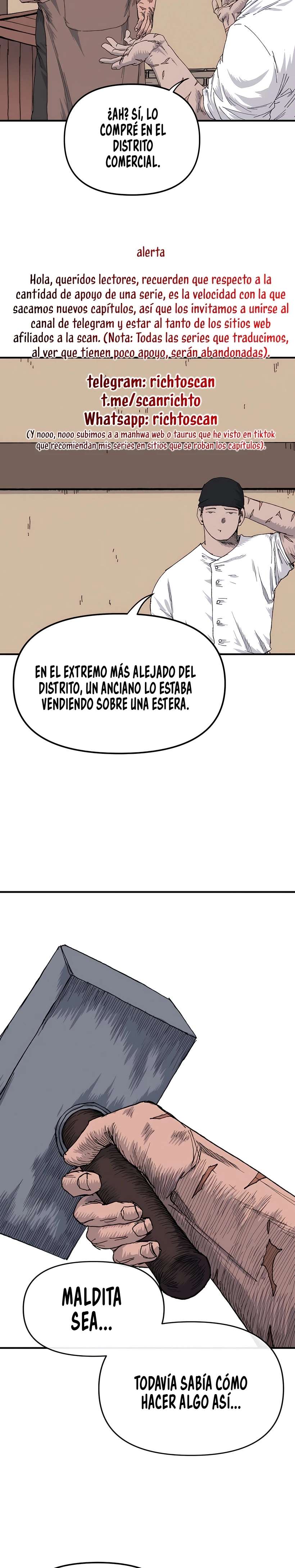 El Cuento Del Esqueleto Mensajero Capítulo 21 - Página 35 en español