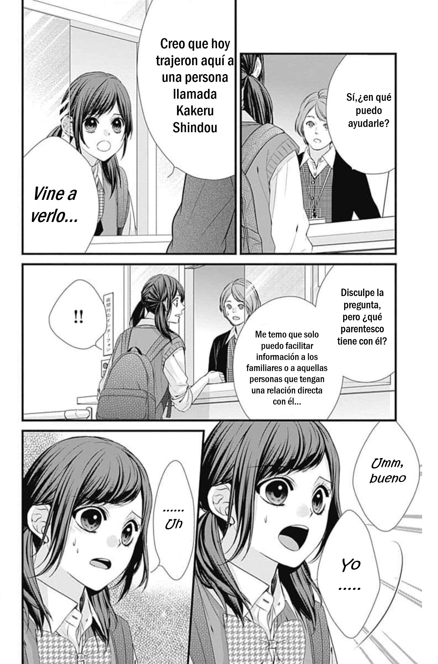 KURO KON - BLACK MARRIAGE Capítulo 23 - Página 21 en español