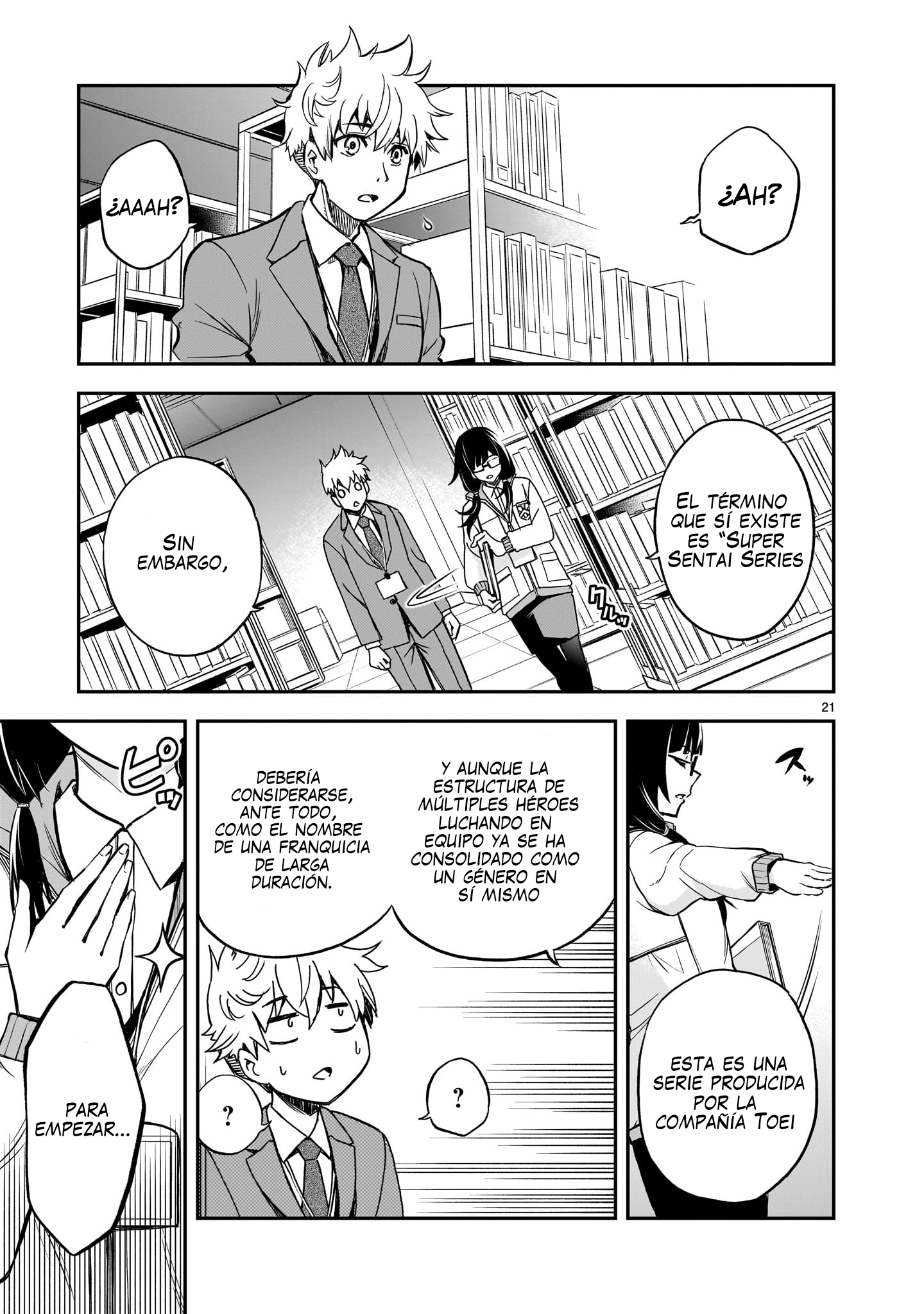 Ano Saisekijou de Hanataba wo Capítulo 1 - Página 21 en español