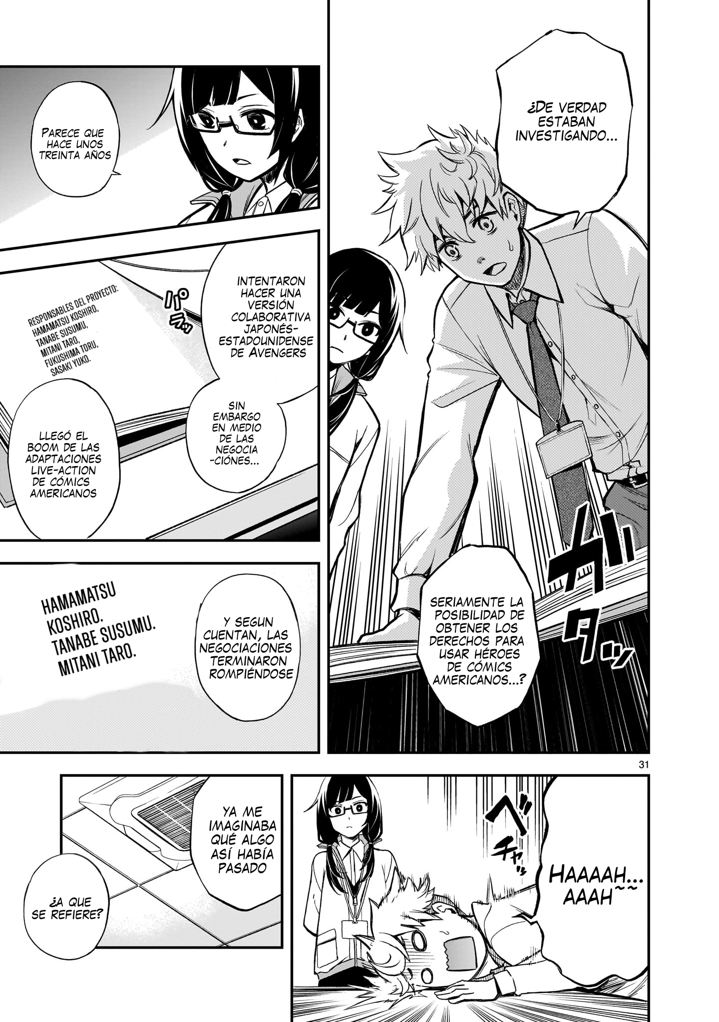 Ano Saisekijou de Hanataba wo Capítulo 1 - Página 31 en español