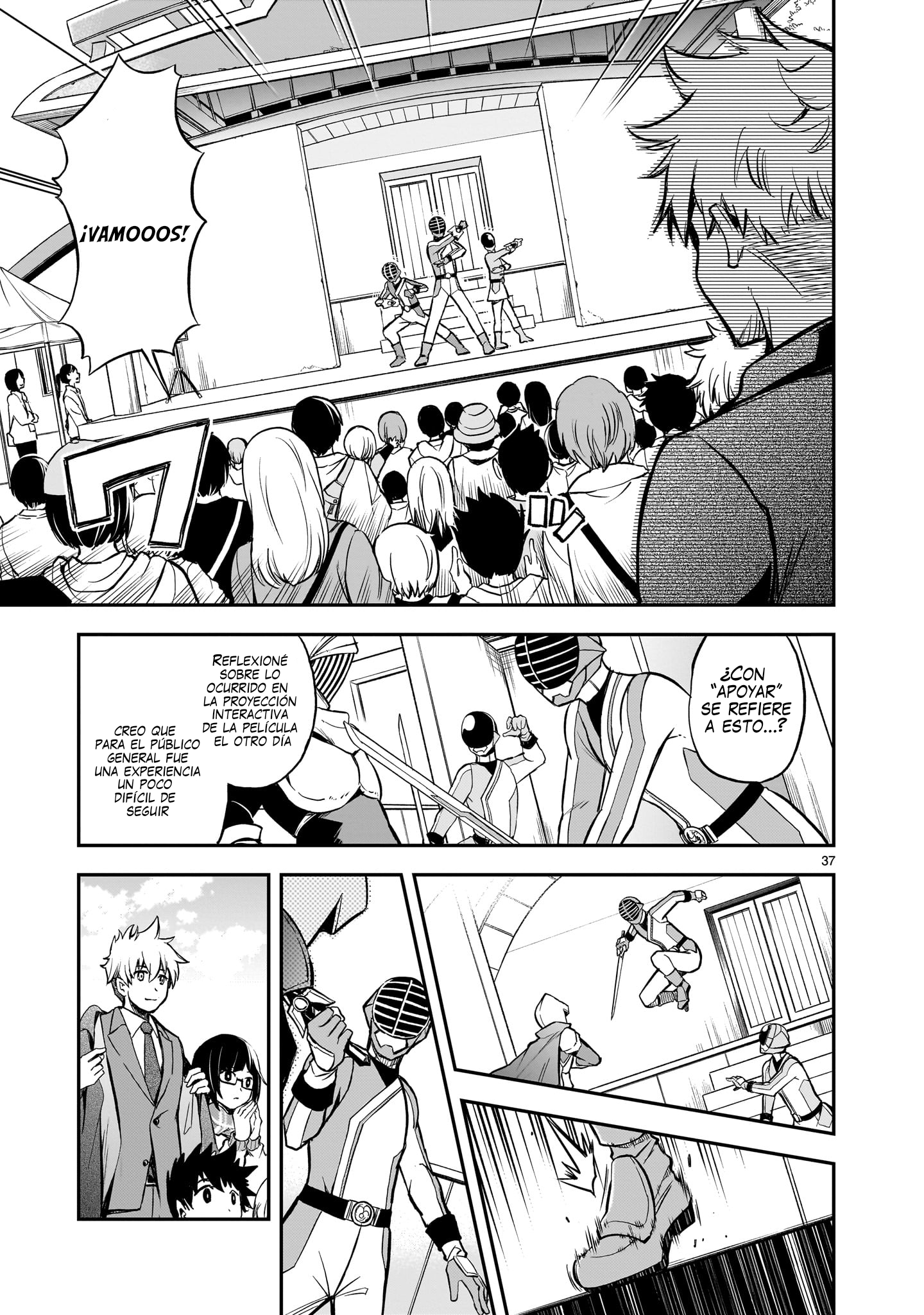 Ano Saisekijou de Hanataba wo Capítulo 1 - Página 37 en español
