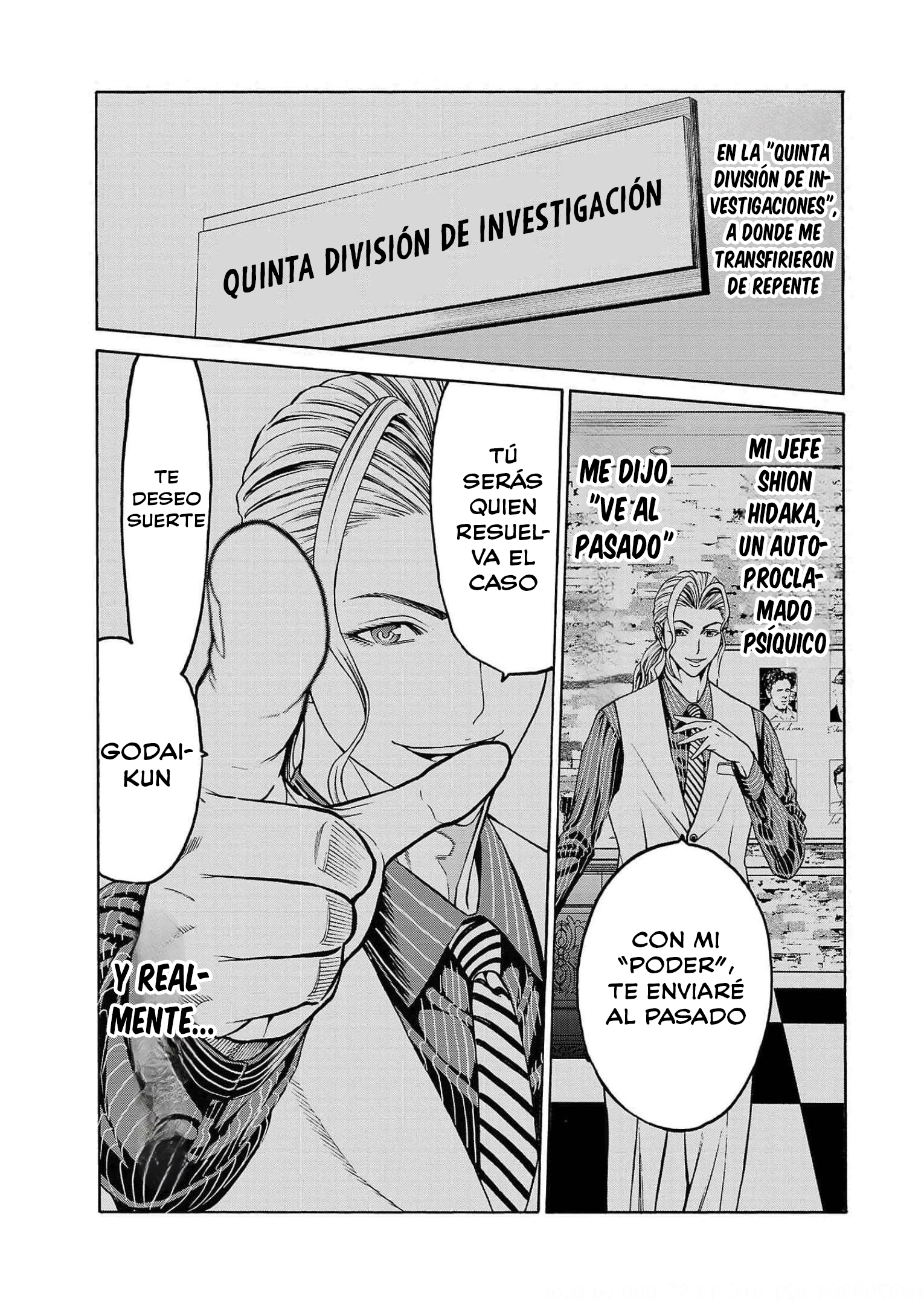 Psycho × Past - Ryouki Satsujin Sennyuu Sousa Capítulo 2 - Página 6 en español