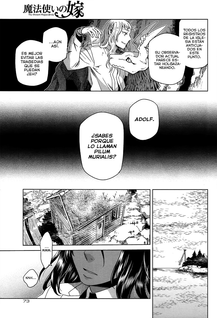Mahou Tsukai No Yome Capítulo 49 - Página 33 en español