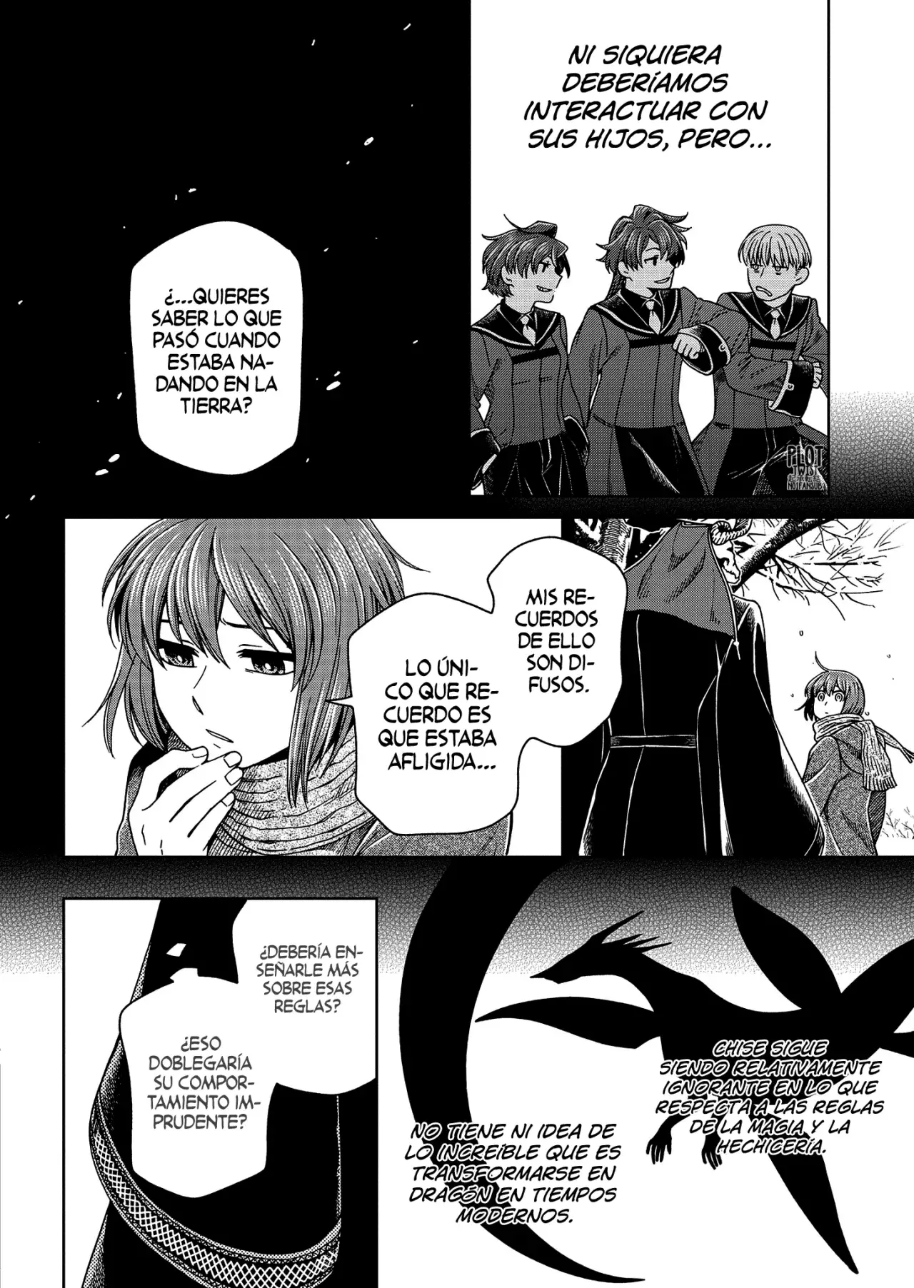 Mahou Tsukai No Yome Capítulo 96 - Página 22 en español