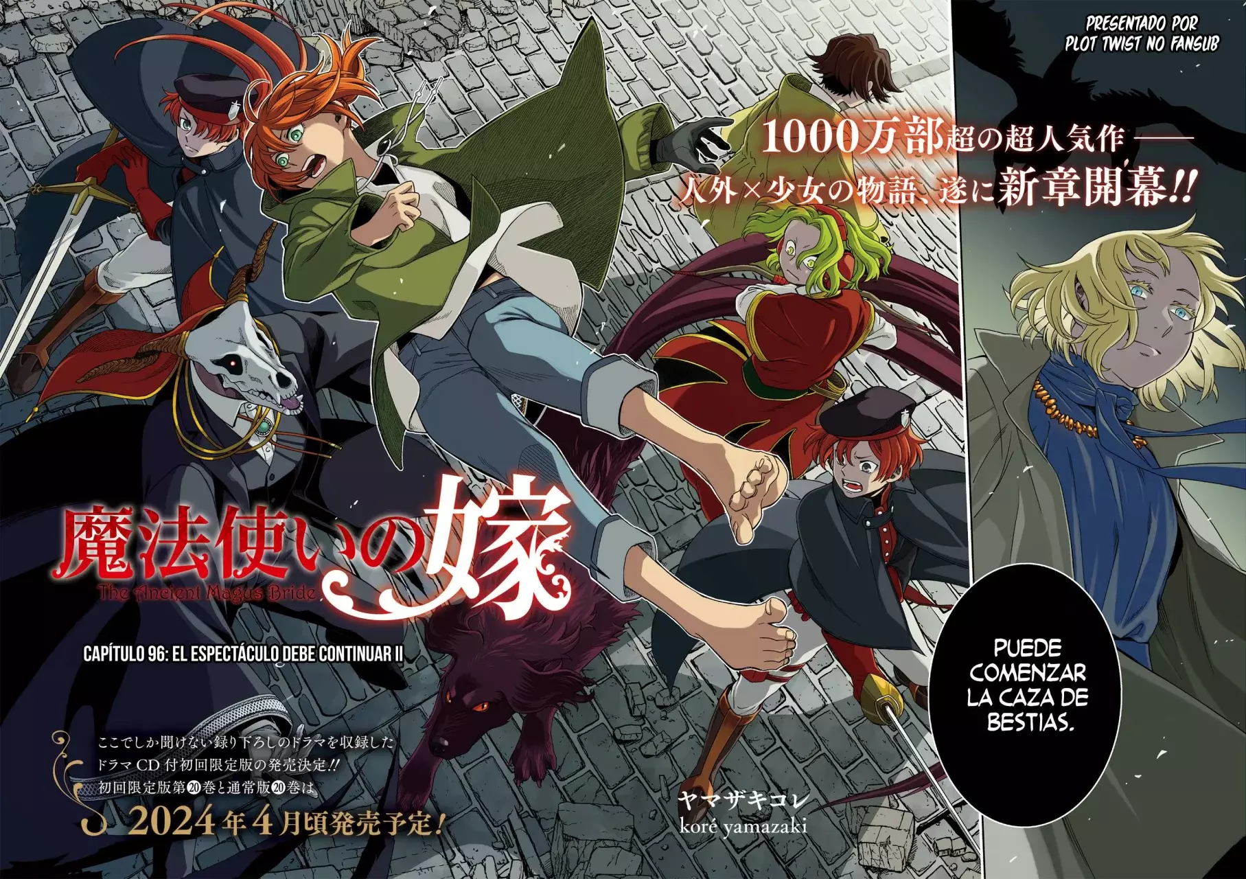Mahou Tsukai No Yome Capítulo 96 - Página 3 en español