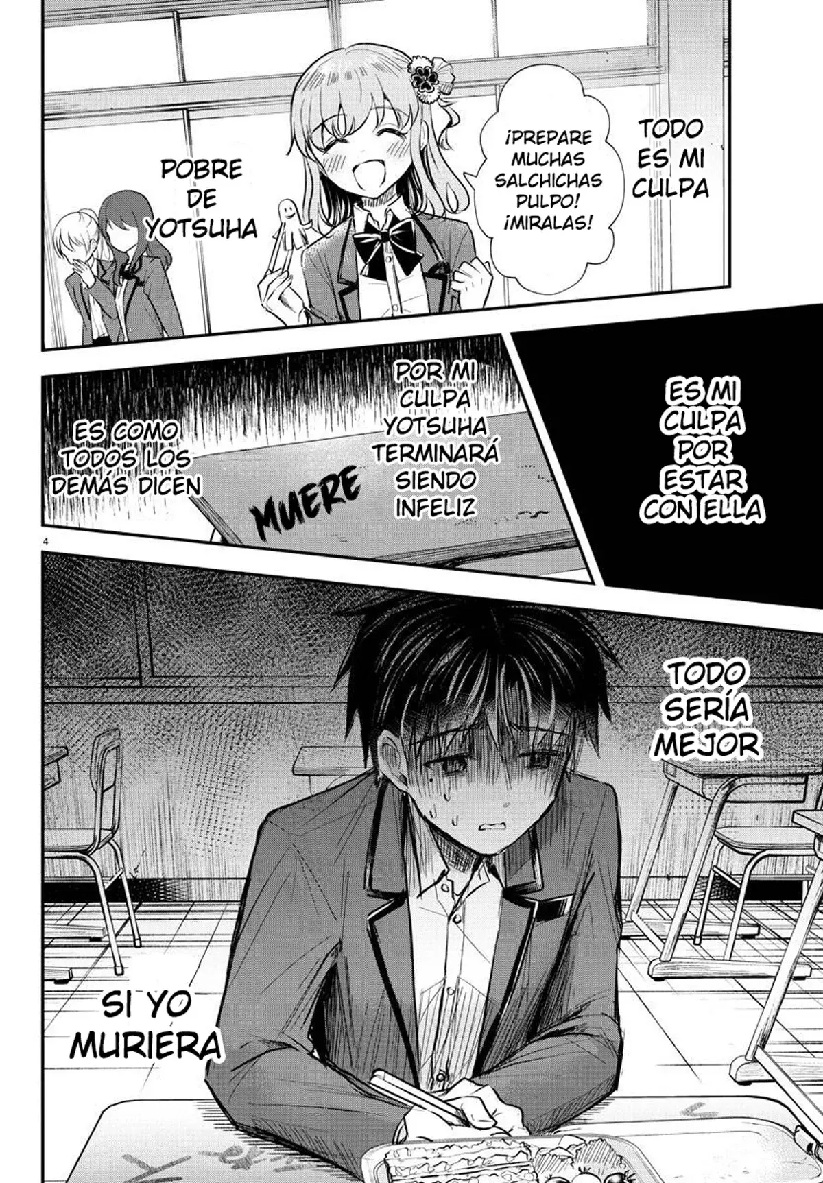 Kimi wa Yotsuba no Clover Capítulo 11 - Página 4 en español
