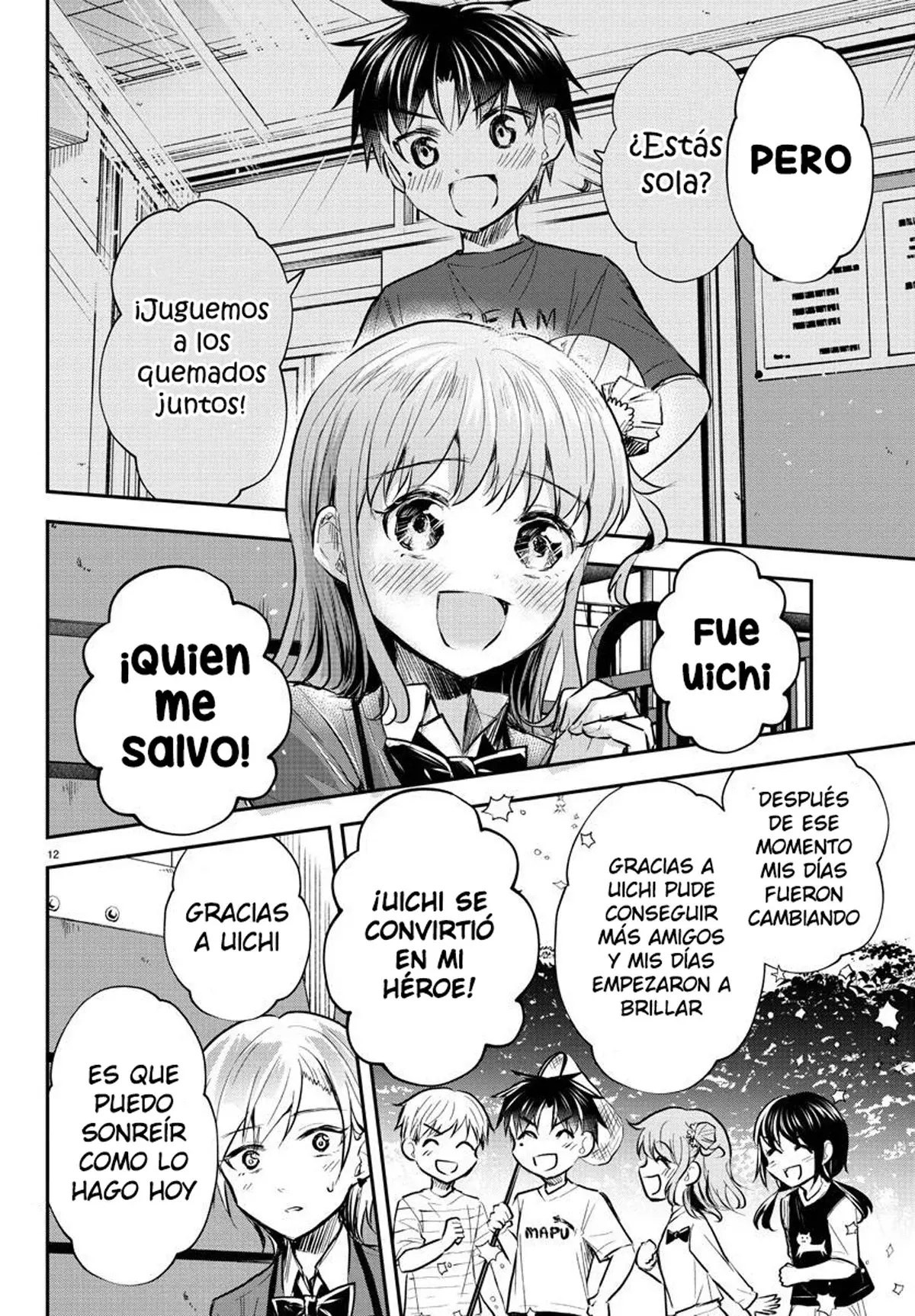 Kimi wa Yotsuba no Clover Capítulo 12 - Página 12 en español