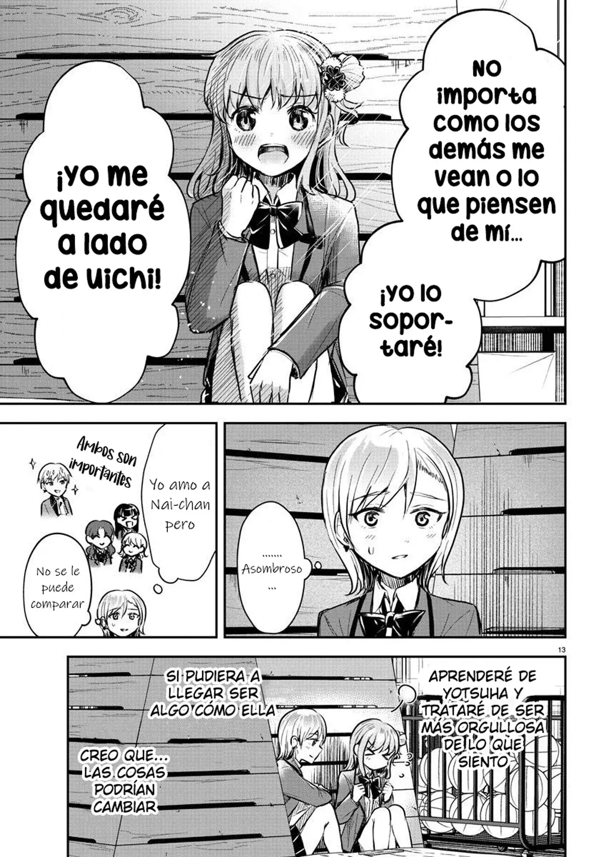 Kimi wa Yotsuba no Clover Capítulo 12 - Página 13 en español