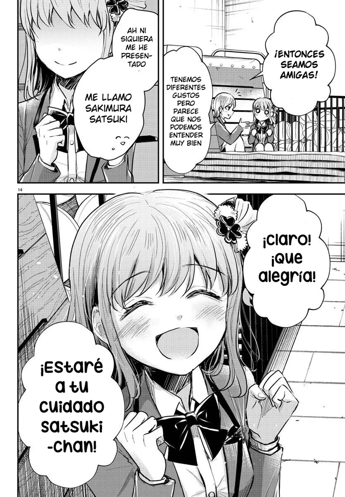 Kimi wa Yotsuba no Clover Capítulo 12 - Página 14 en español