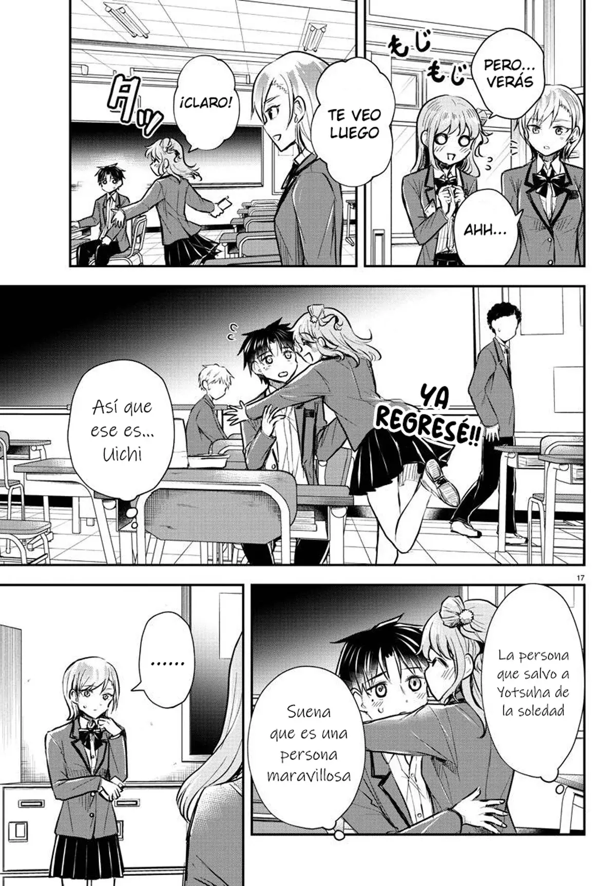 Kimi wa Yotsuba no Clover Capítulo 12 - Página 17 en español