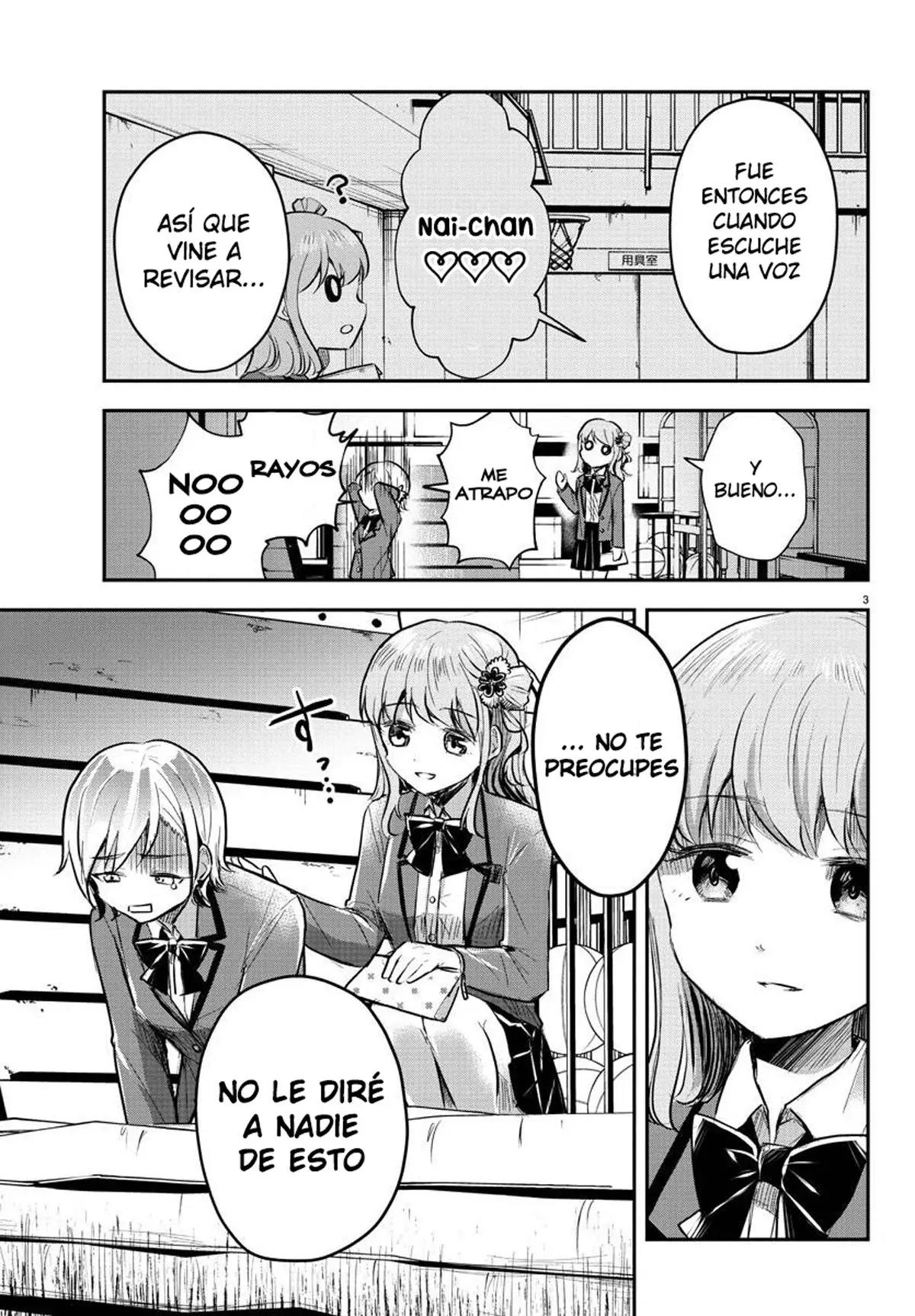 Kimi wa Yotsuba no Clover Capítulo 12 - Página 3 en español