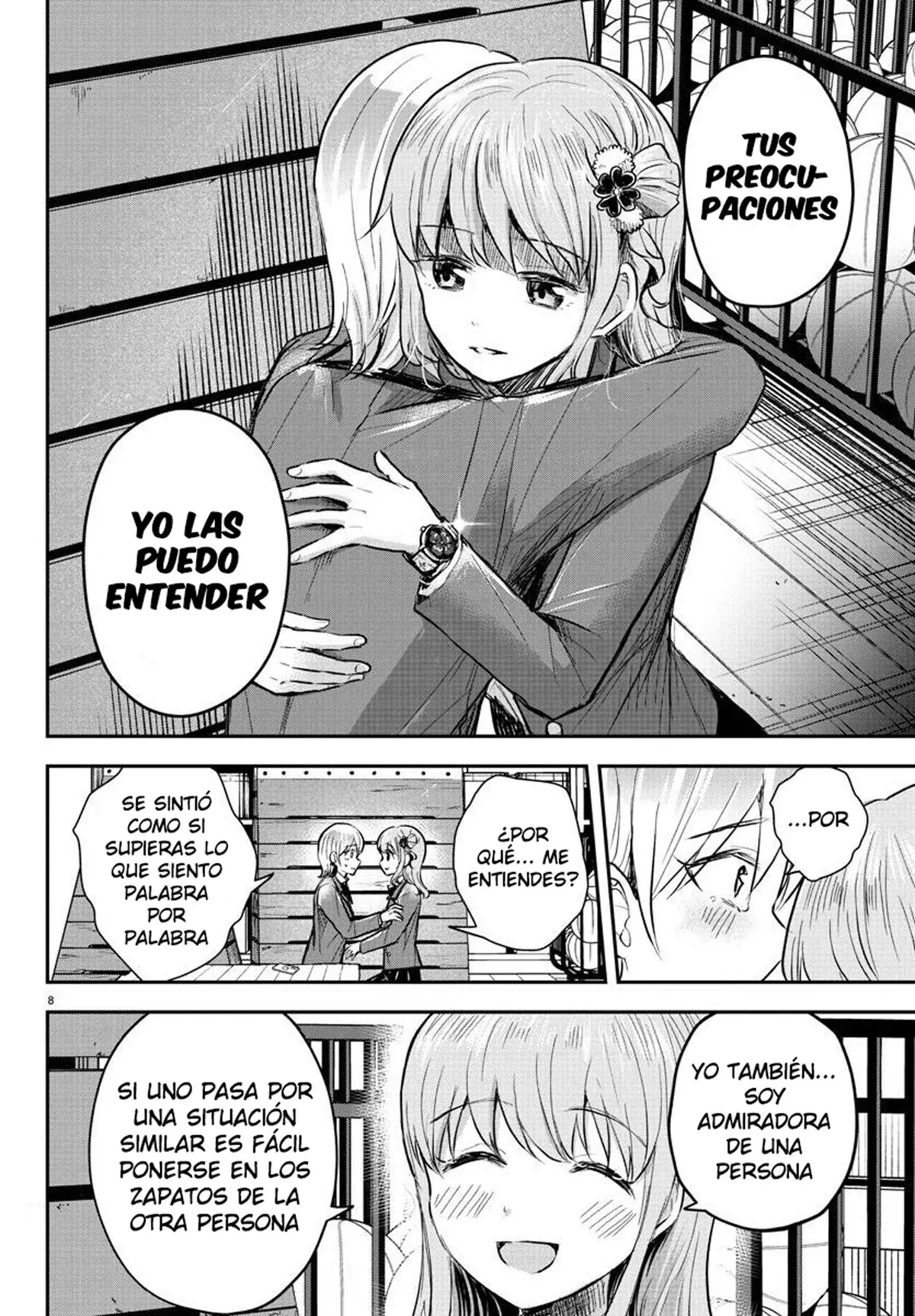 Kimi wa Yotsuba no Clover Capítulo 12 - Página 8 en español