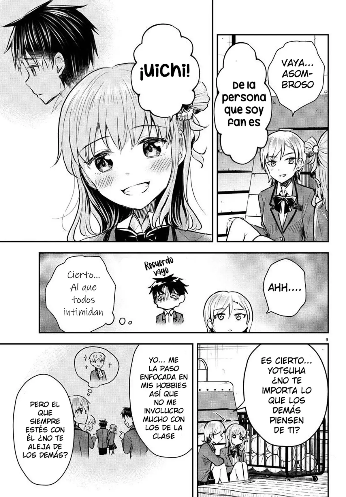 Kimi wa Yotsuba no Clover Capítulo 12 - Página 9 en español