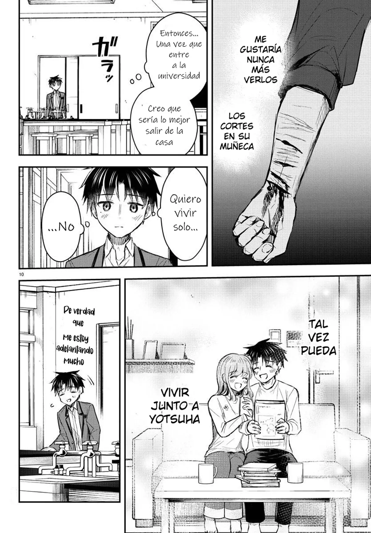 Kimi wa Yotsuba no Clover Capítulo 15 - Página 10 en español