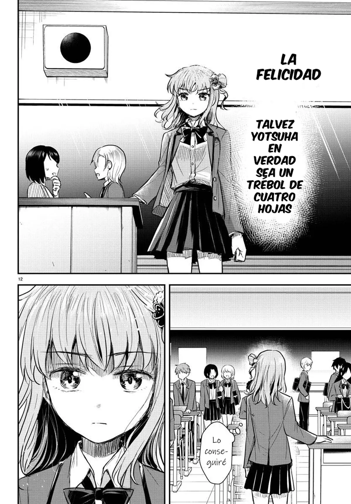 Kimi wa Yotsuba no Clover Capítulo 15 - Página 12 en español