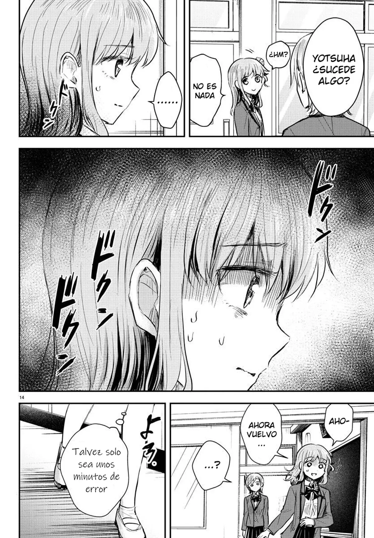 Kimi wa Yotsuba no Clover Capítulo 15 - Página 14 en español