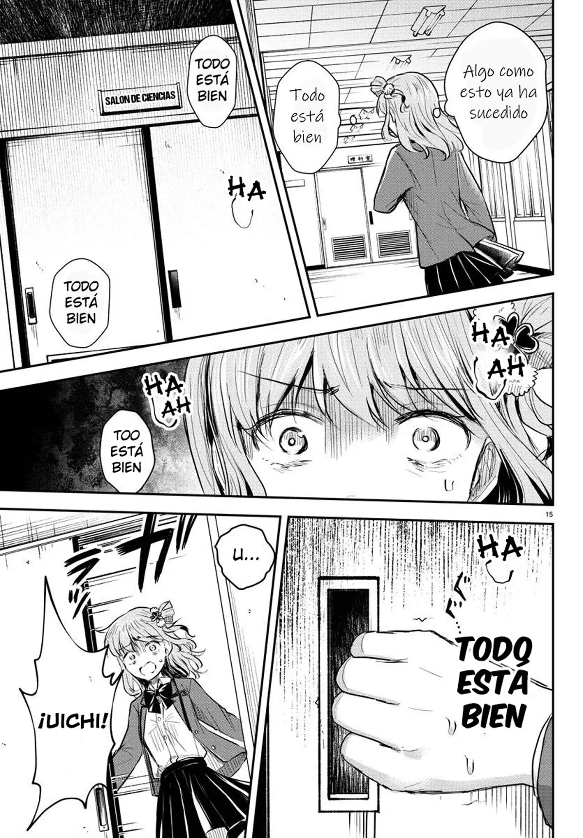 Kimi wa Yotsuba no Clover Capítulo 15 - Página 15 en español