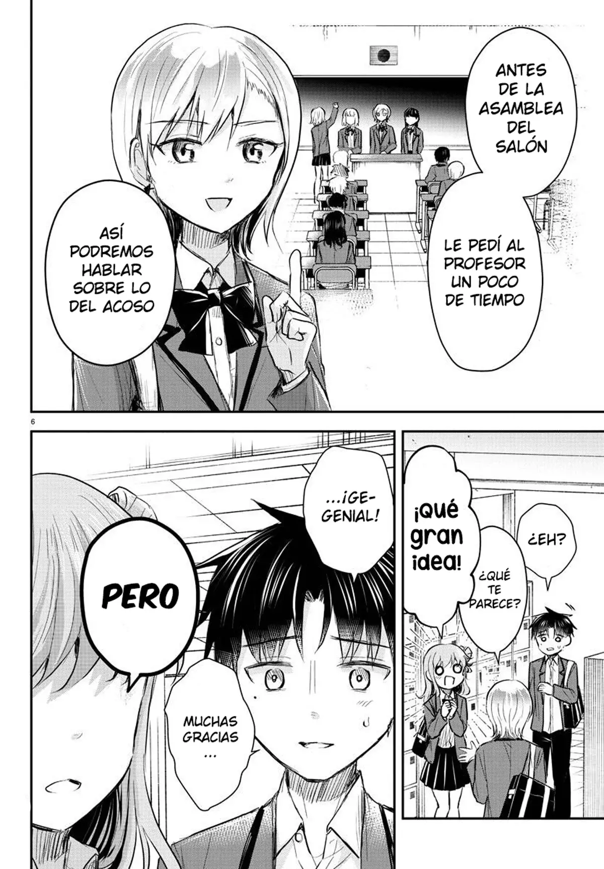 Kimi wa Yotsuba no Clover Capítulo 15 - Página 6 en español