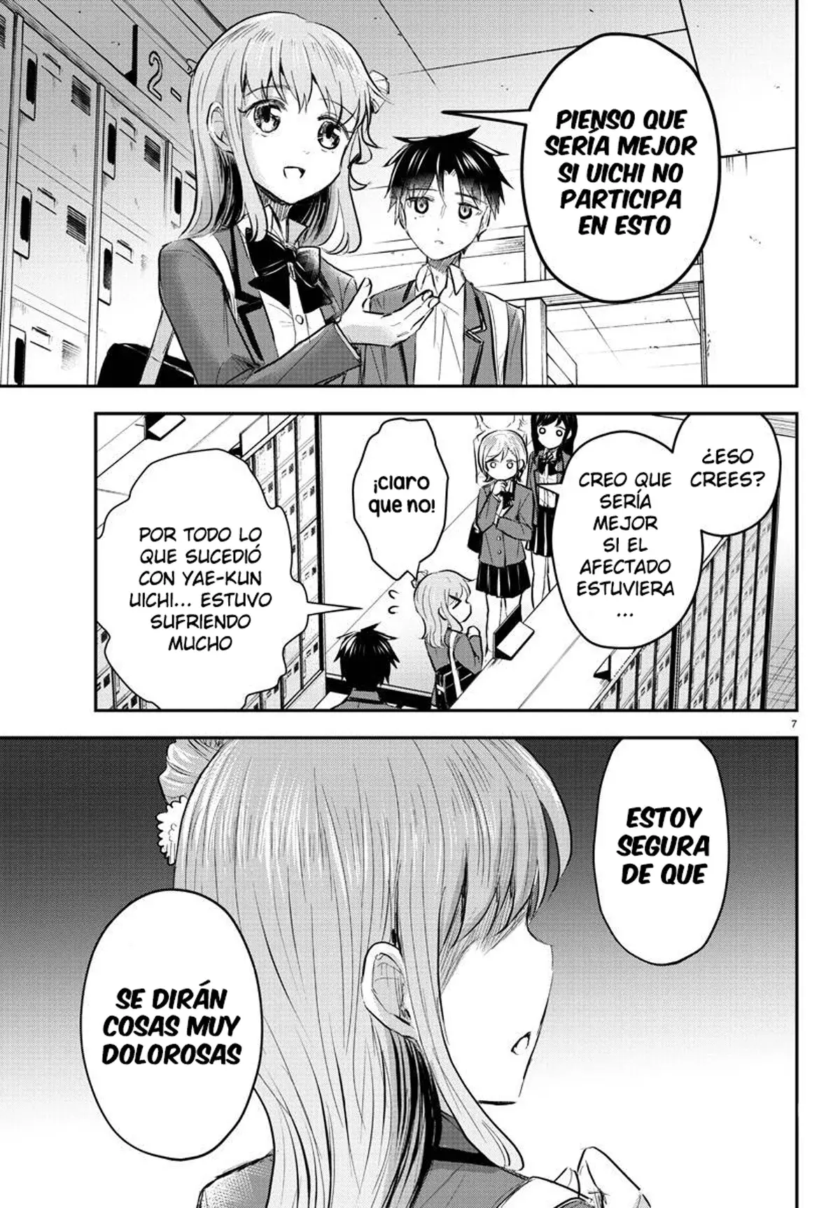 Kimi wa Yotsuba no Clover Capítulo 15 - Página 7 en español
