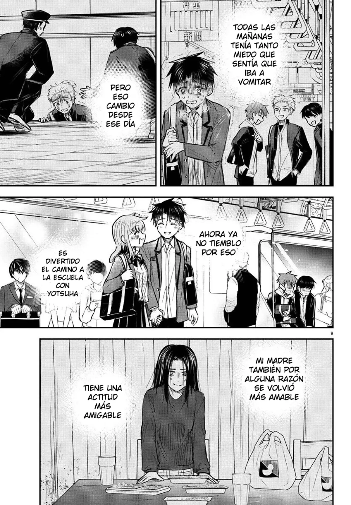 Kimi wa Yotsuba no Clover Capítulo 15 - Página 9 en español
