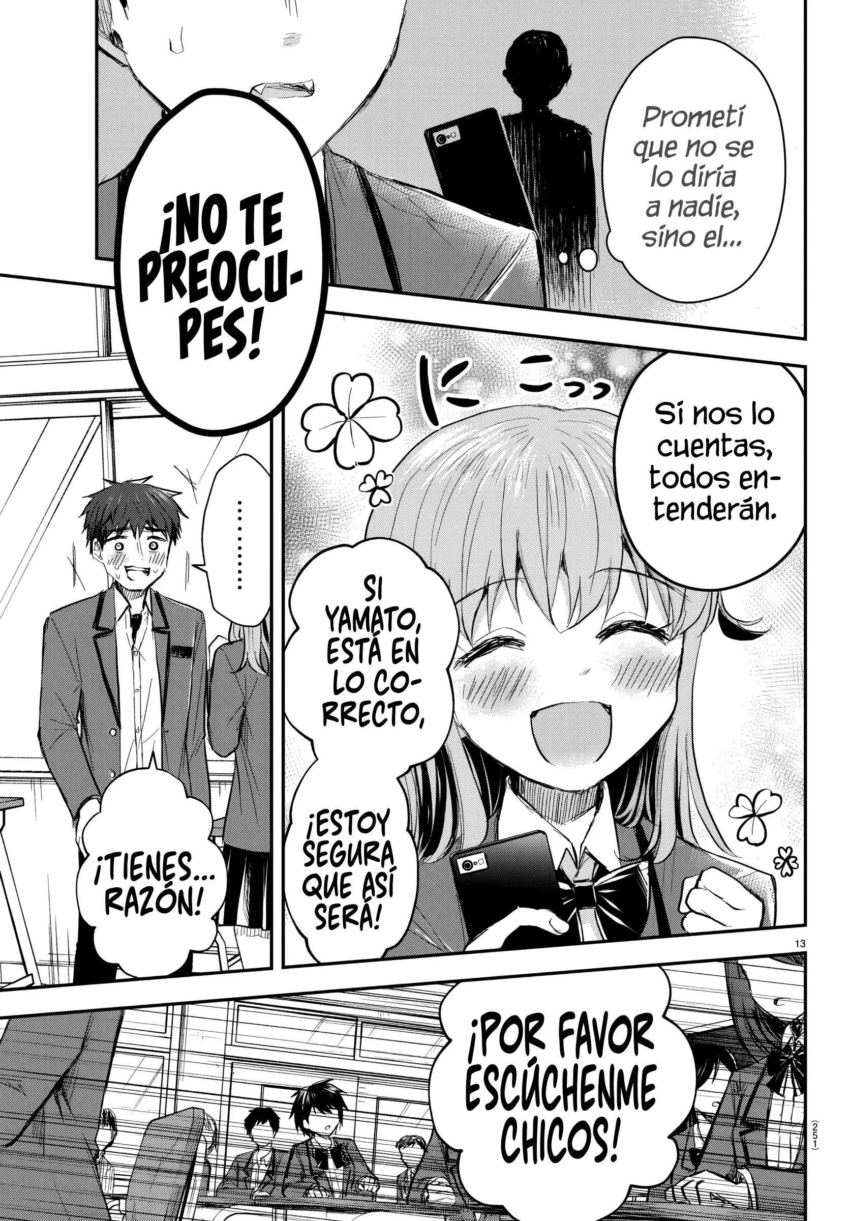 Kimi wa Yotsuba no Clover Capítulo 19 - Página 14 en español