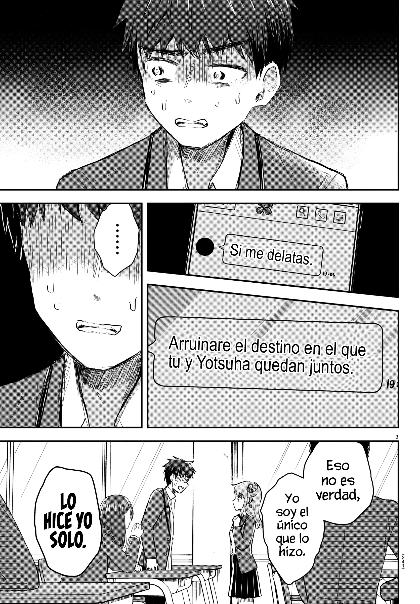 Kimi wa Yotsuba no Clover Capítulo 19 - Página 4 en español