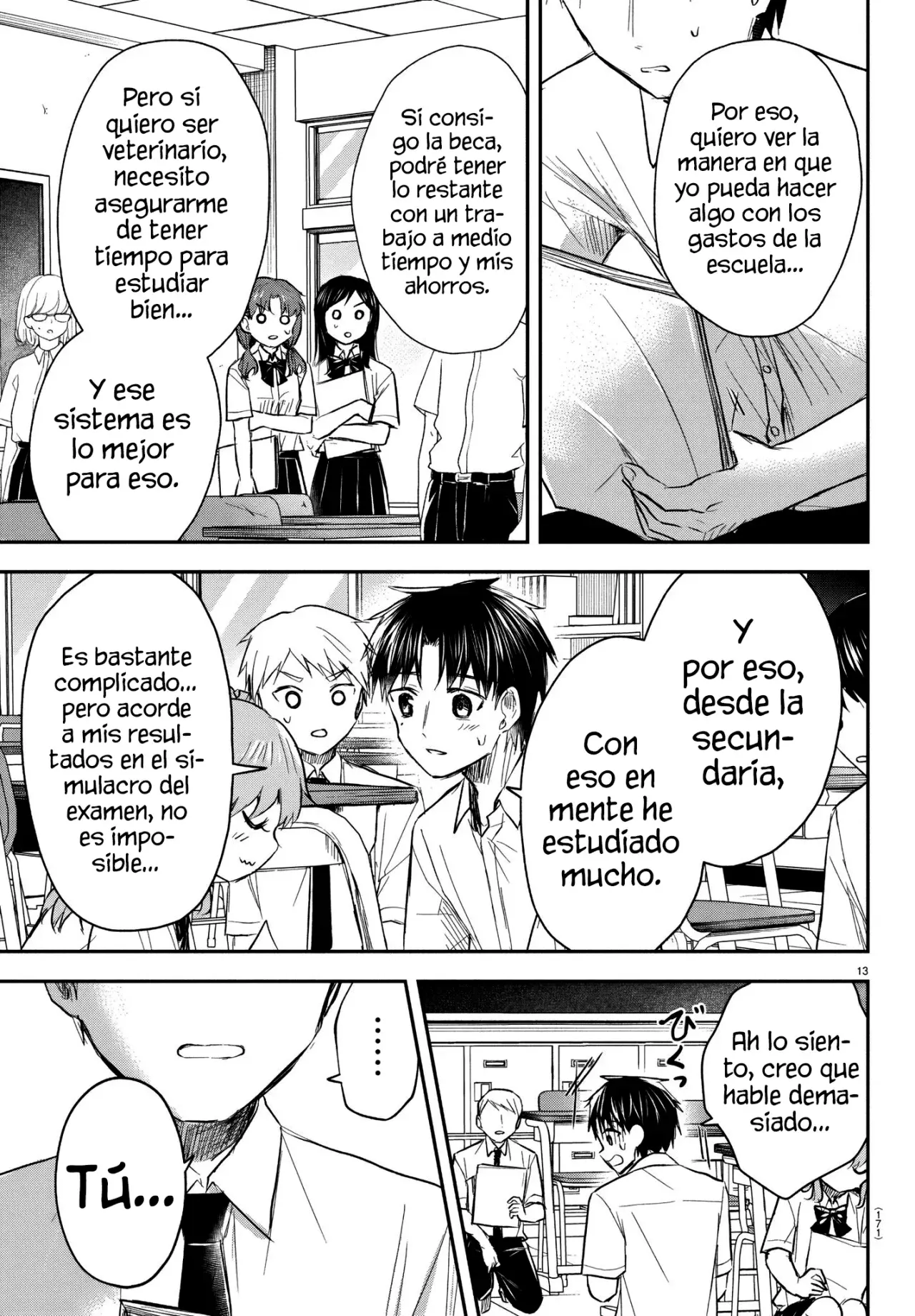 Kimi wa Yotsuba no Clover Capítulo 48 - Página 16 en español
