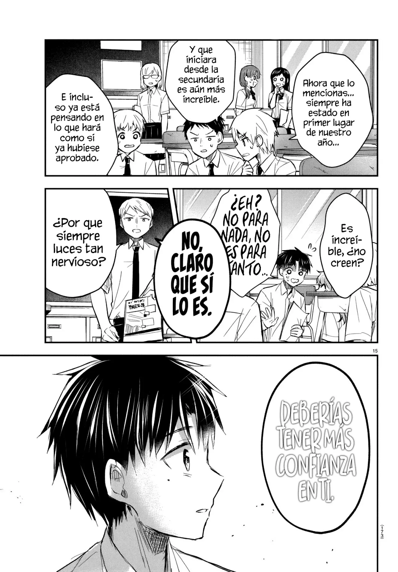 Kimi wa Yotsuba no Clover Capítulo 48 - Página 18 en español