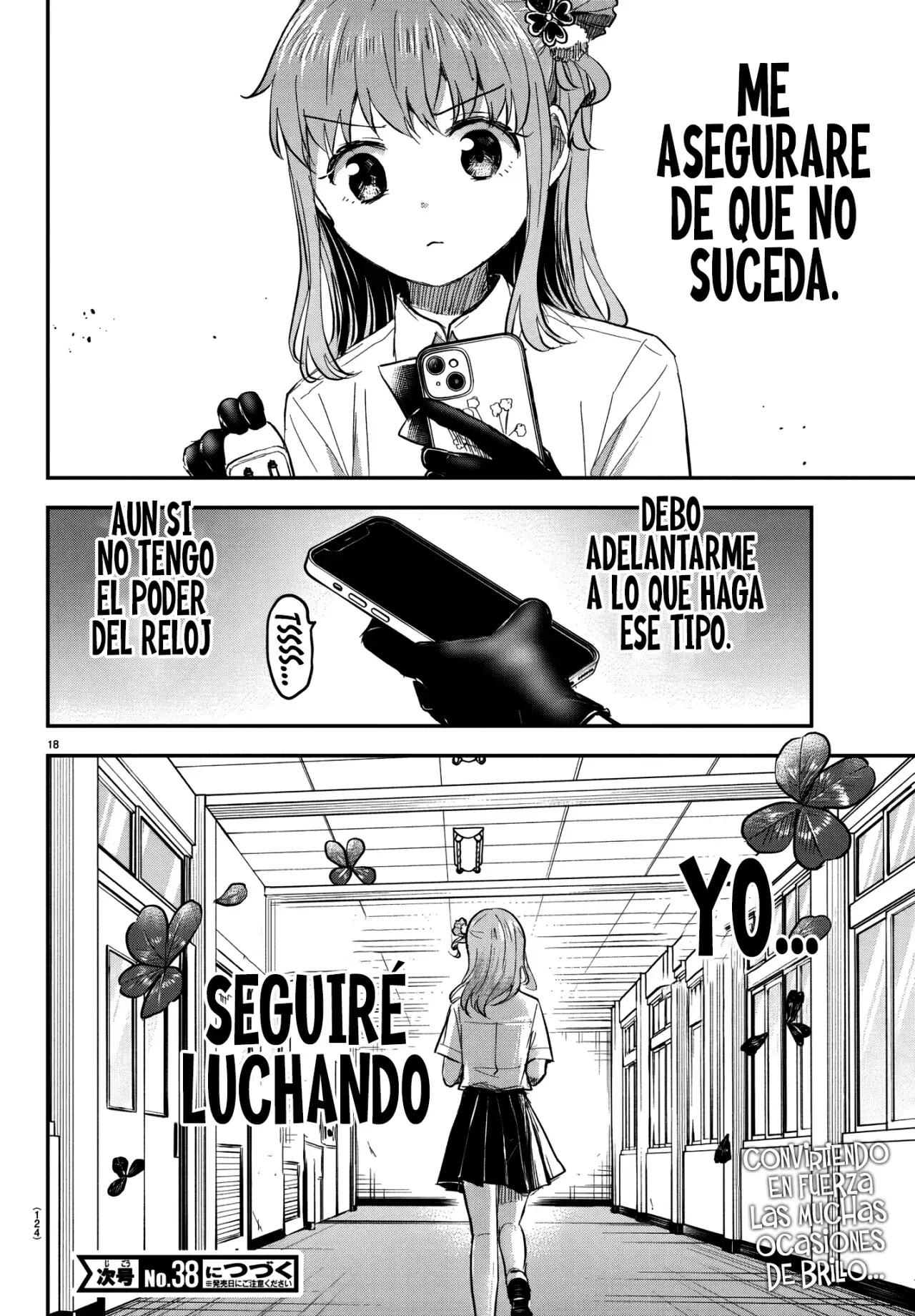 Kimi wa Yotsuba no Clover Capítulo 50 - Página 21 en español