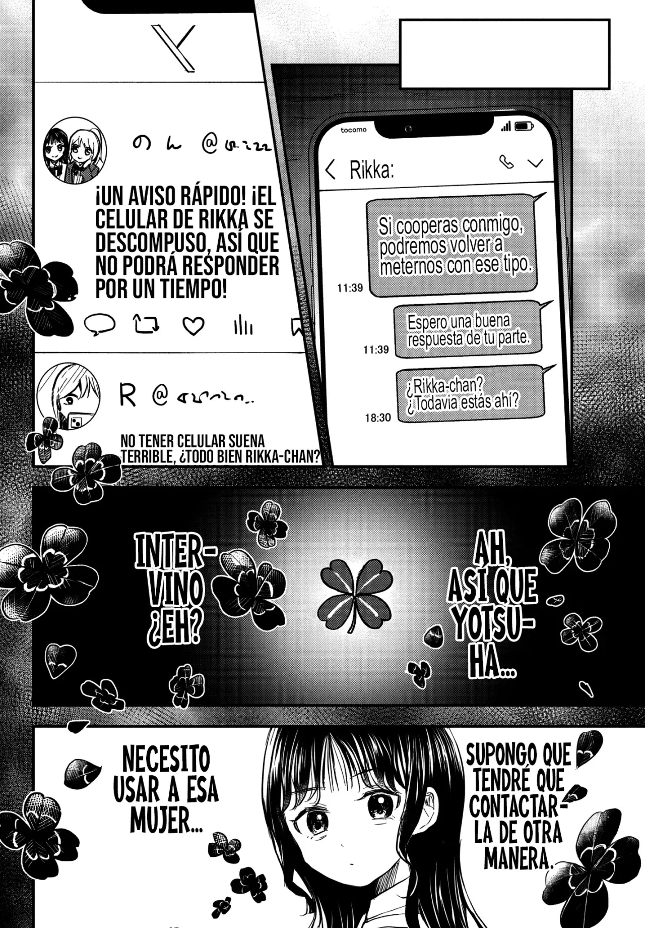 Kimi wa Yotsuba no Clover Capítulo 52 - Página 19 en español