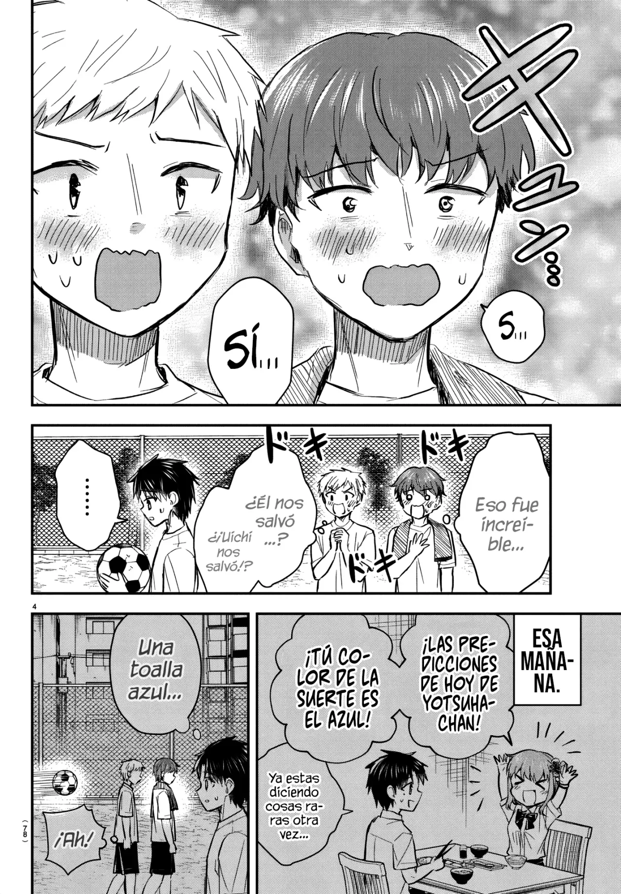 Kimi wa Yotsuba no Clover Capítulo 52 - Página 7 en español
