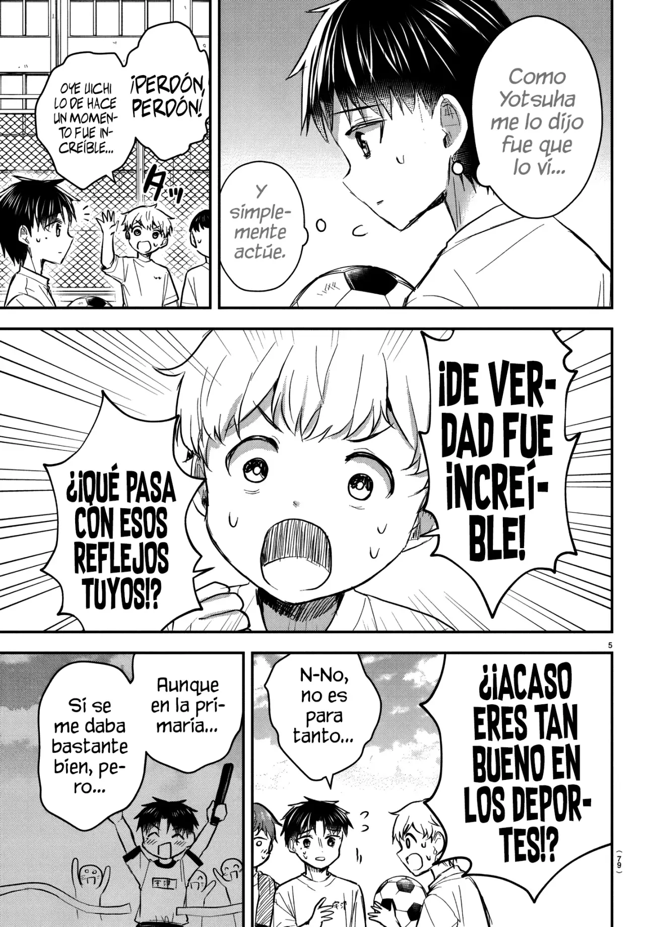 Kimi wa Yotsuba no Clover Capítulo 52 - Página 8 en español