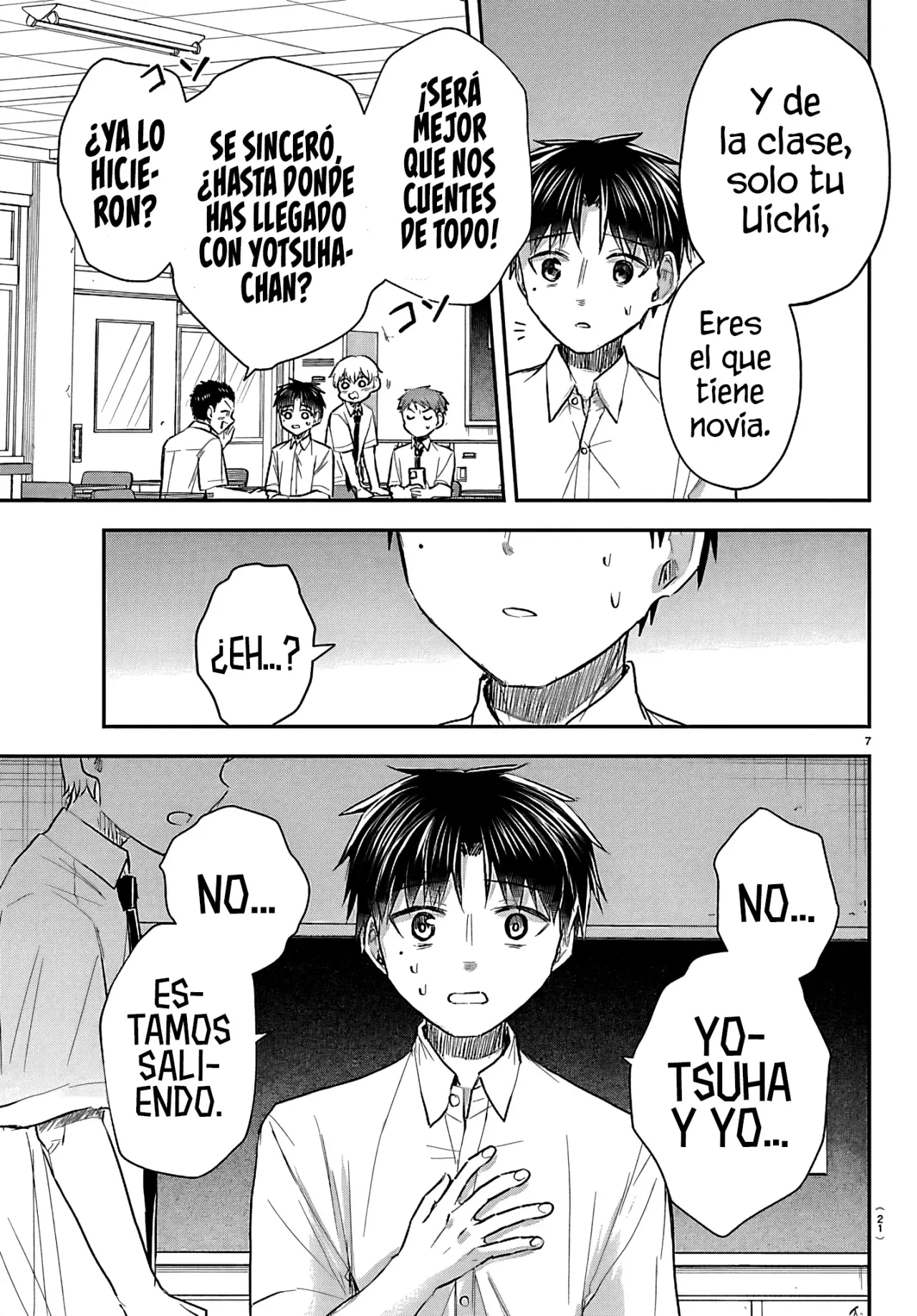Kimi wa Yotsuba no Clover Capítulo 53 - Página 11 en español