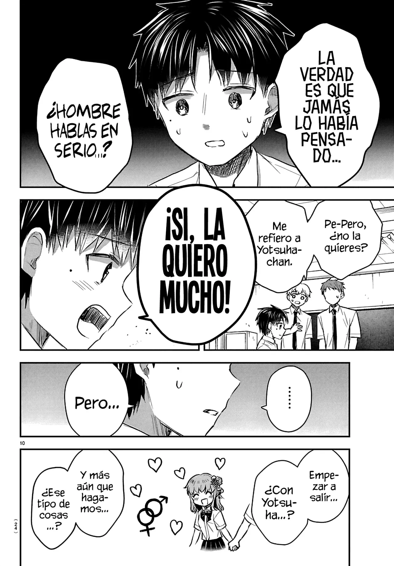 Kimi wa Yotsuba no Clover Capítulo 53 - Página 14 en español
