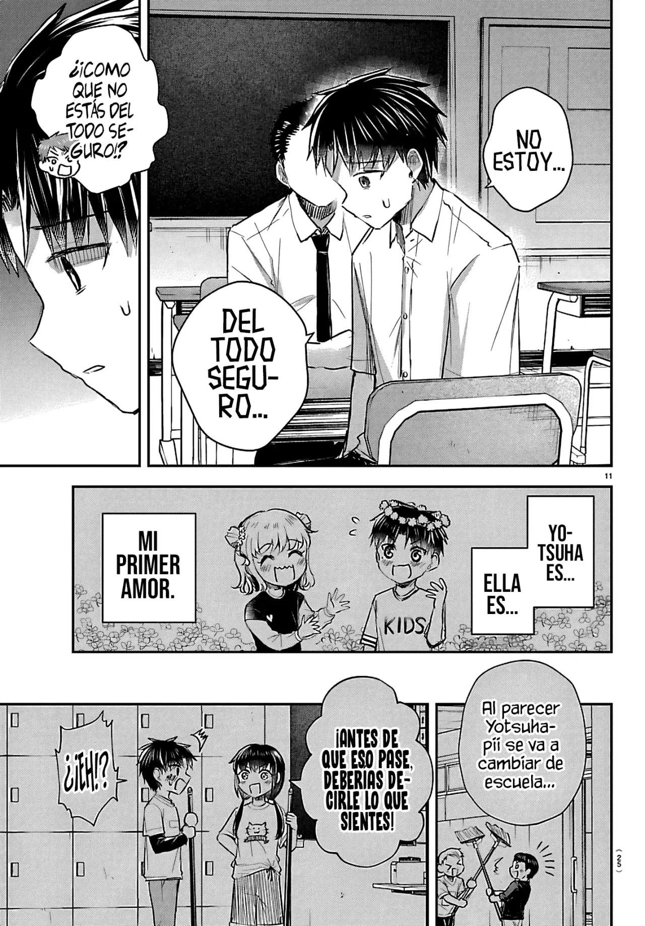 Kimi wa Yotsuba no Clover Capítulo 53 - Página 15 en español
