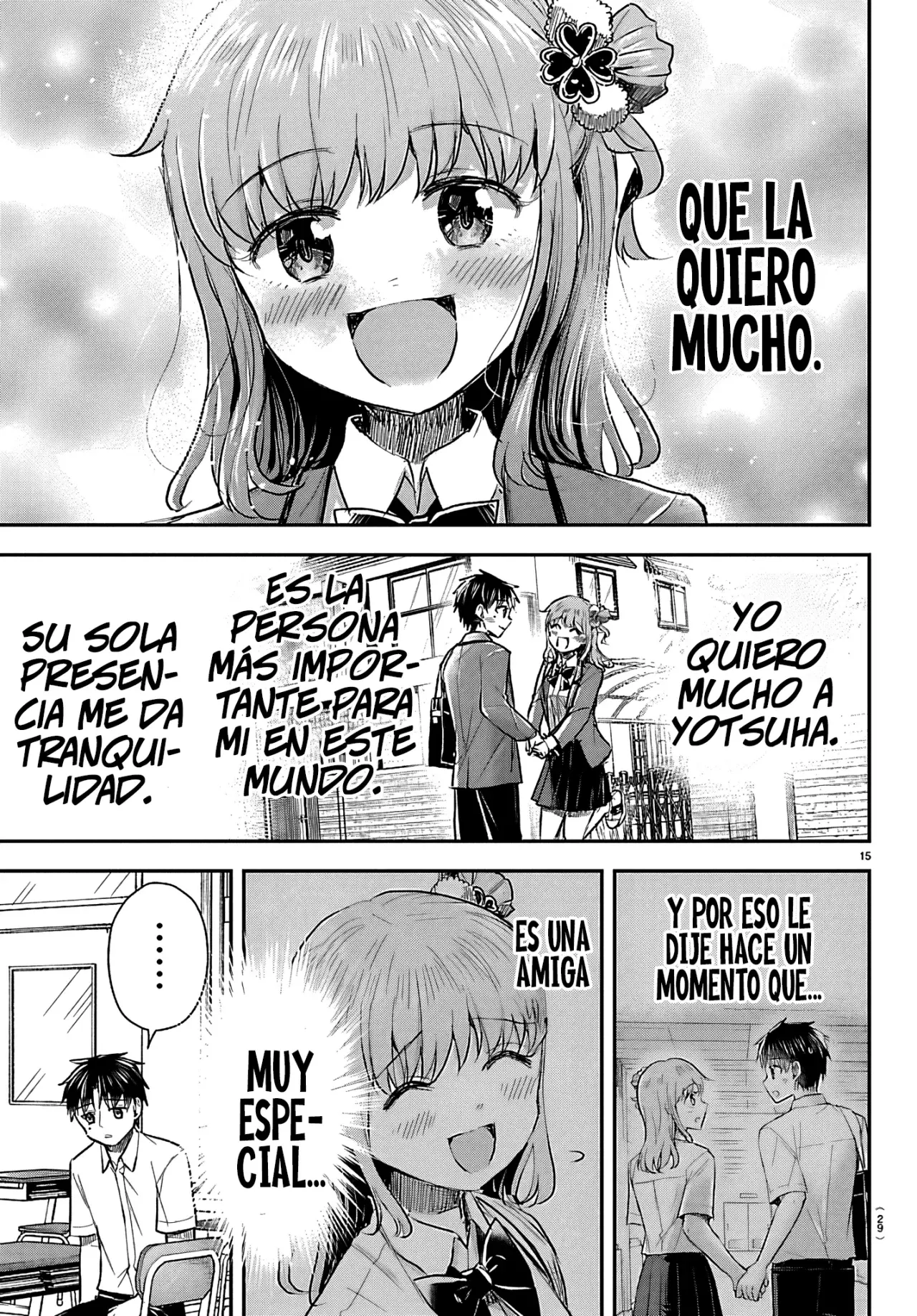 Kimi wa Yotsuba no Clover Capítulo 53 - Página 19 en español