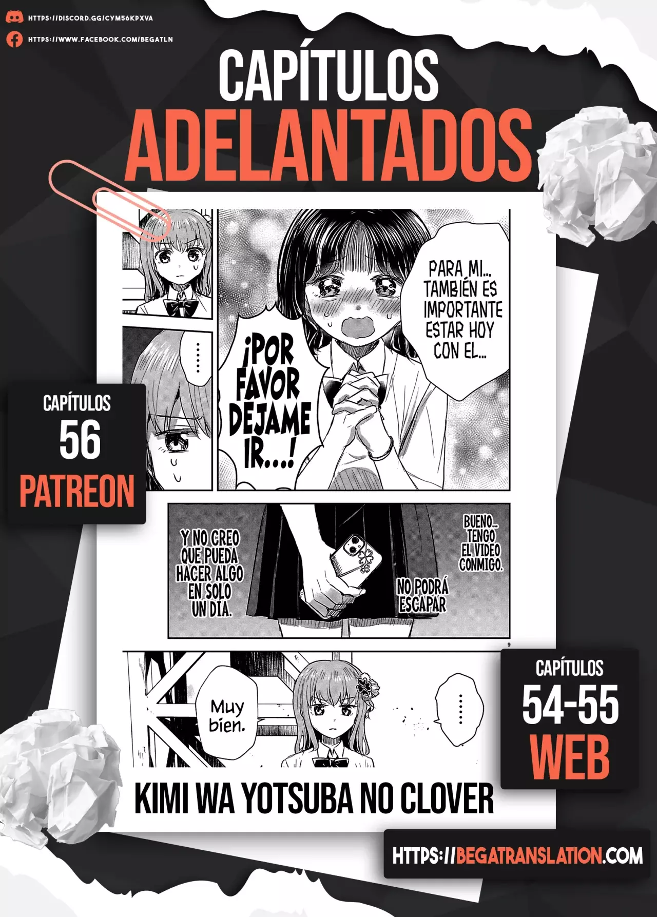 Kimi wa Yotsuba no Clover Capítulo 53 - Página 22 en español